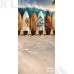Tło fotograficzne „Deski surfingowe na plaży z falą oceanu” | 4050